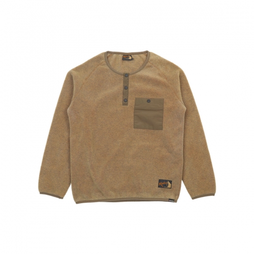 [록스]CLASSIC 200 FLEECE SNAP HENLY w/PIG  (MUSTARD)
