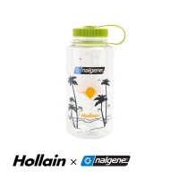 [홀라인x날진]SUSTAIN WATER BOTTLE 1.0L (PalmTree) (CLEAR)