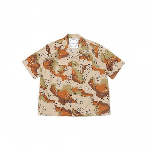 [블랍아웃피터]SS CAMP SHIRT PRINTED RS (CHOCOLATE CHIP)