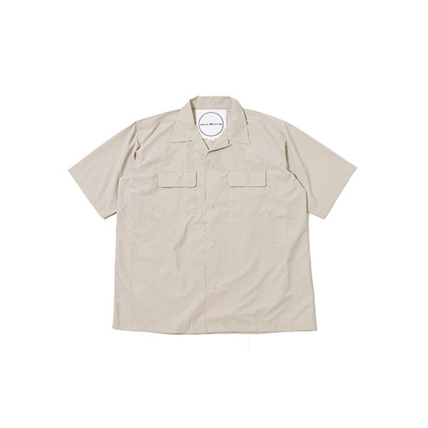 [블랍아웃피터]SS CAMP SHIRTS SOLID RS  (SAND BEIGE)