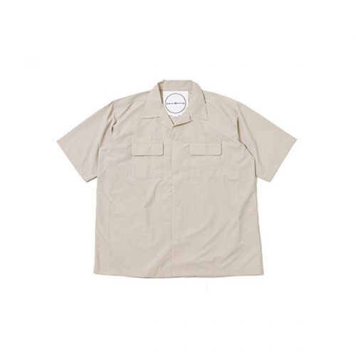 [블랍아웃피터]SS CAMP SHIRTS SOLID RS  (SAND BEIGE)
