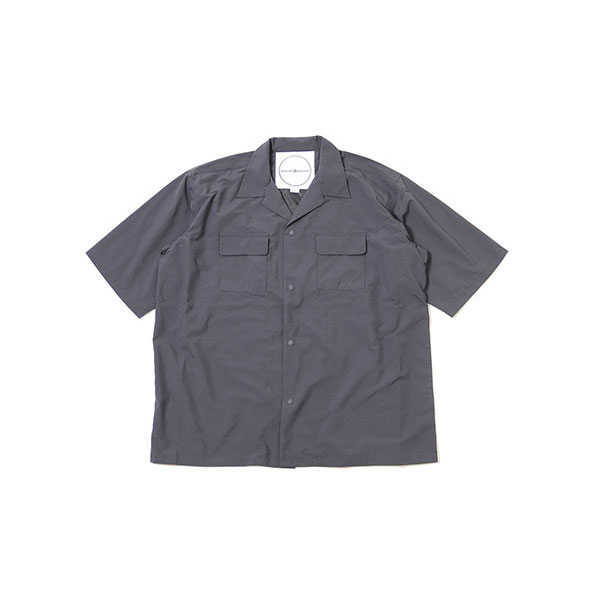 [블랍아웃피터]SS CAMP SHIRTS SOLID RS  (CARIBBEAN/DARK KHAKI)
