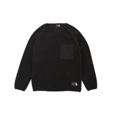 [록스]CLASSIC 200 FLEECE CREW (TRUE BLACK)
