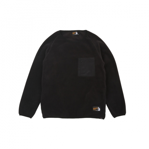 [록스]CLASSIC 200 FLEECE CREW (TRUE BLACK)