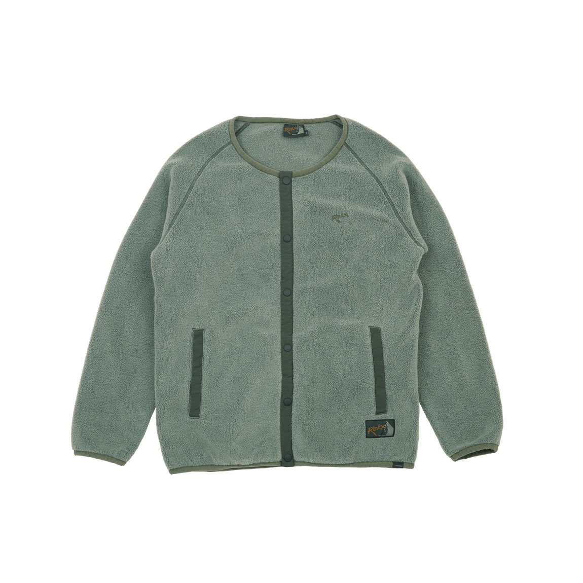 [록스]CLASSIC 200 FLEECE SNAP CARDIGAN WPD (OLIVE)