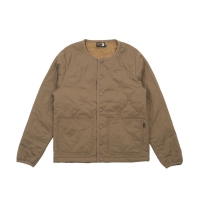 [록스]QUILT CARDIGAN insulated POLARTEC&reg; POWER FILL (DARK KHAKI)