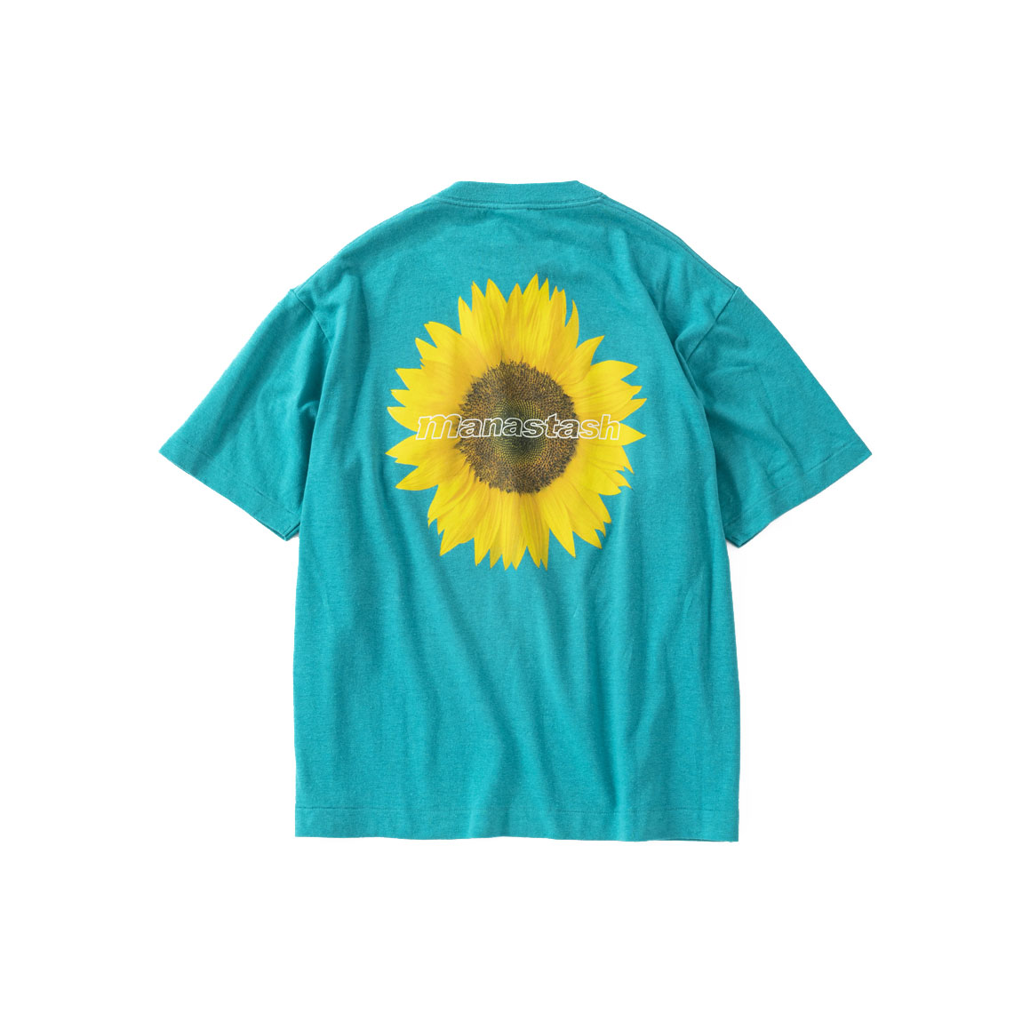 [마나스타시]HEMP TEE SUN (EMERALD GREEN)