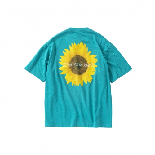 [마나스타시]HEMP TEE SUN (EMERALD GREEN)