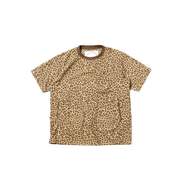 [블랍아웃피터]SS POCKET TEE PRINTED (PALE LEOPARD)