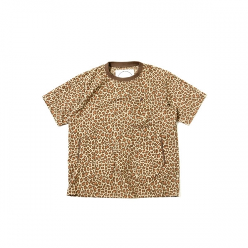 [블랍아웃피터]SS POCKET TEE PRINTED (PALE LEOPARD)
