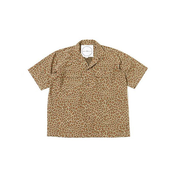 [블랍아웃피터]SS CAMP SHIRT PRINTED (PALE LEOPARD)