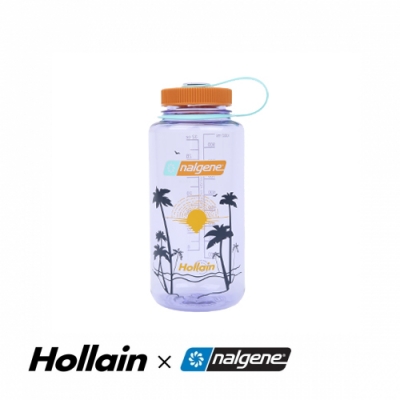 [홀라인x날진]SUSTAIN WATER BOTTLE 1.0L (PalmTree) (AMETHYST)