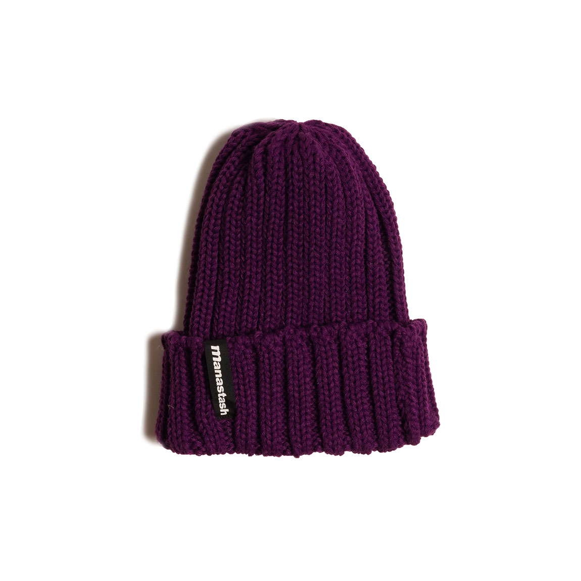 [마나스타시]90S LOGO BEANIE II (PURPLE)