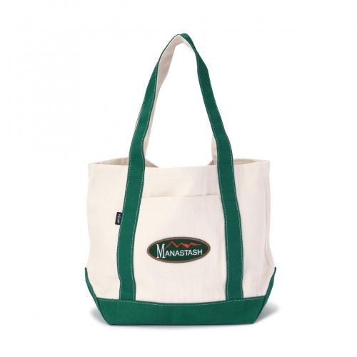 [마나스타시]MANA HEMP TOTE SMALL (GREEN)