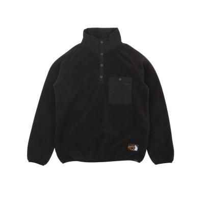 [록스]CLASSIC 200 FLEECE SNAP TOP 23 (TRUE BLACK)