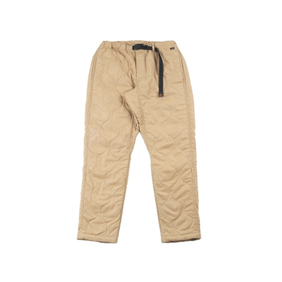 [록스]QUILT WORK PANT insulated POLARTEC&reg; POWER FILL (TAN)