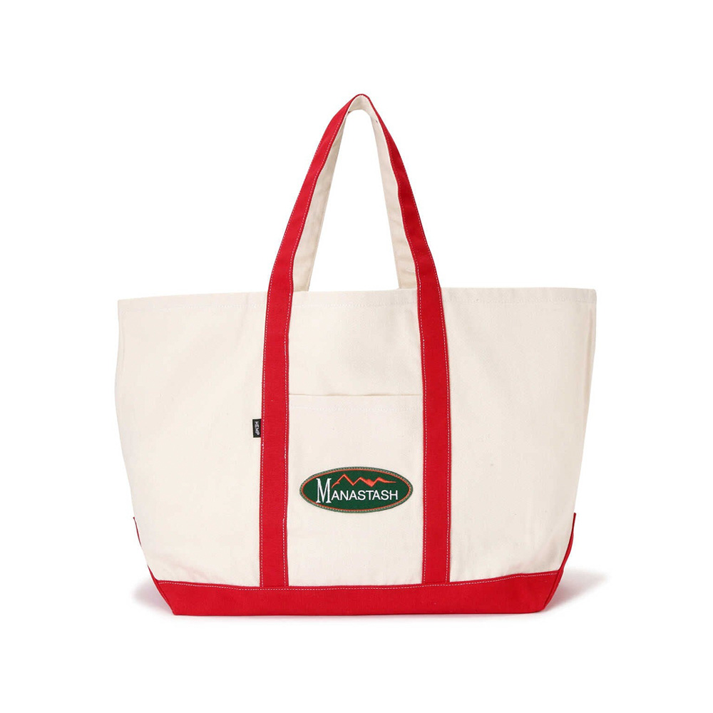 [마나스타시]MANA HEMP TOTE LARGE (RED)
