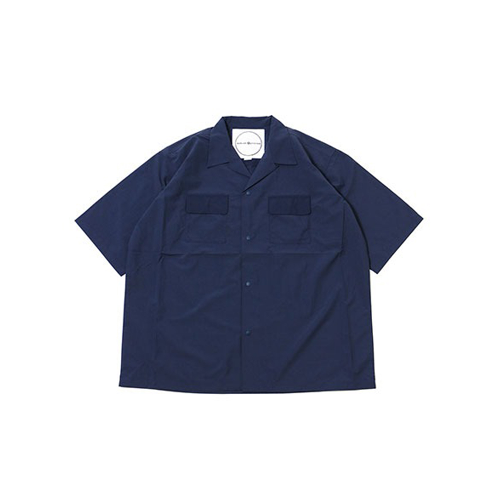 [블랍아웃피터]SS CAMP SHIRT (DEEP NAVY)