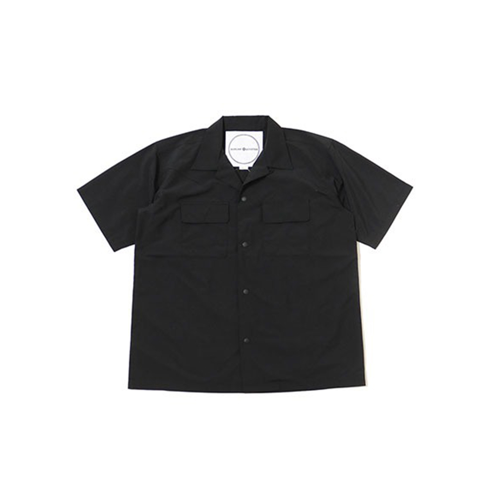 [블랍아웃피터]SS CAMP SHIRT (BLACK)