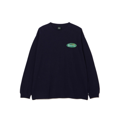 [마나스타시]HEMP L/S TEE ORIGINAL LOGO (NAVY)