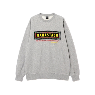 [마나스타시]CiTee SWEAT FRAME LOGO (OXFORD)