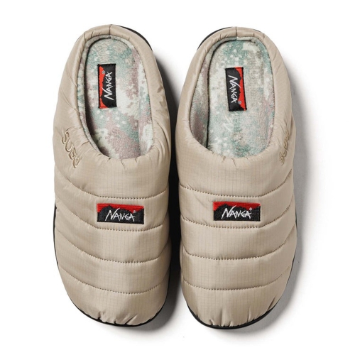 [난가] NANGA&times;SUBU AURORA TEX WINTER SANDAL (BEIGE)