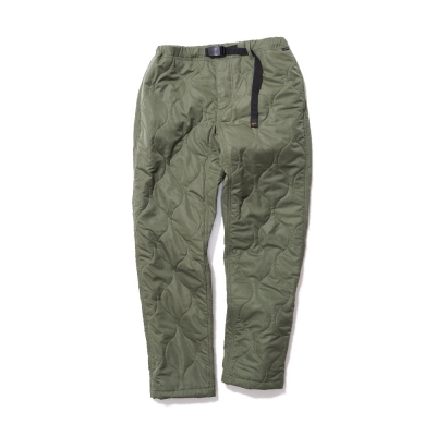 [록스]QUILT WORK PANT insulated POLARTEC&reg; POWER FILL (OLIVE)