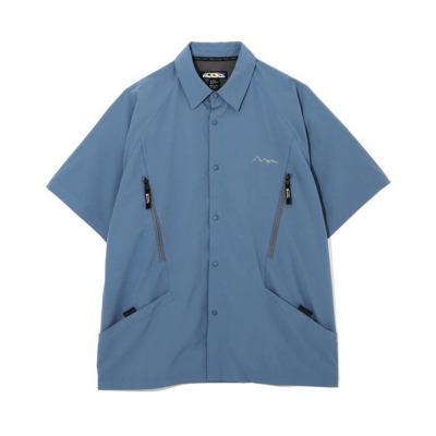 [마나스타시]RIVER SHIRT (BLUE GREY)