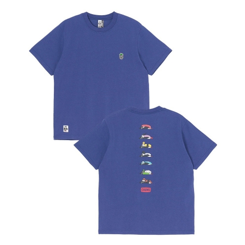 [첨스]Booby Sushi Friends T-Shirt (PURPLE)