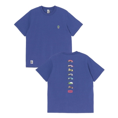 [첨스]Booby Sushi Friends T-Shirt (PURPLE)