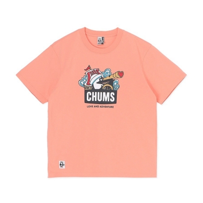 [첨스]Love & Adventure Booby T-Shirt (PINK)