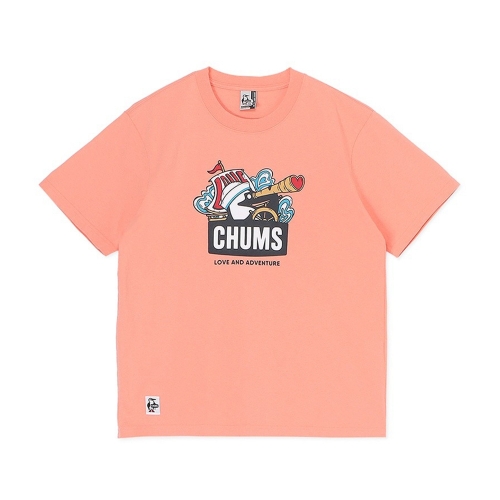 [첨스]Love & Adventure Booby T-Shirt (PINK)