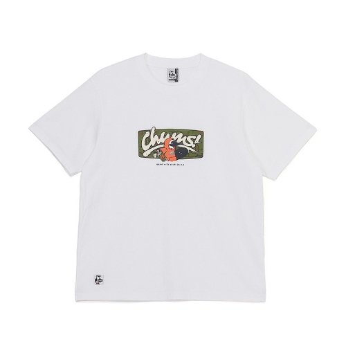 [첨스]Anti-Bug CHUMS Graffiti T-Shirt (WHITE)