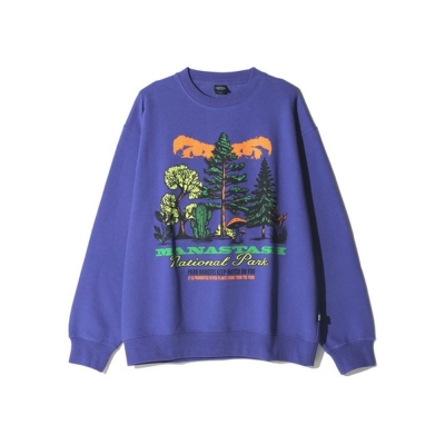 [마나스타시]CASCADE SWEATSHIRTS NATIONAL PARK (VIOLET)