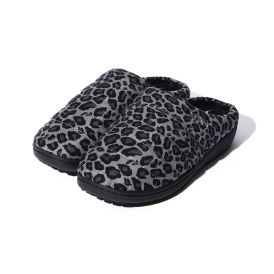 [마나스타시] SUBU&times;MANASTASH SANDAL LEOPARD (BLACK)
