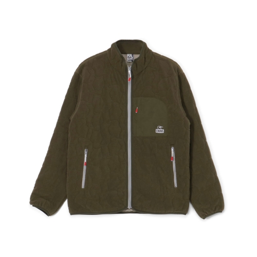 [첨스] Booby Stitch Fleece Jacket (OLIVE)