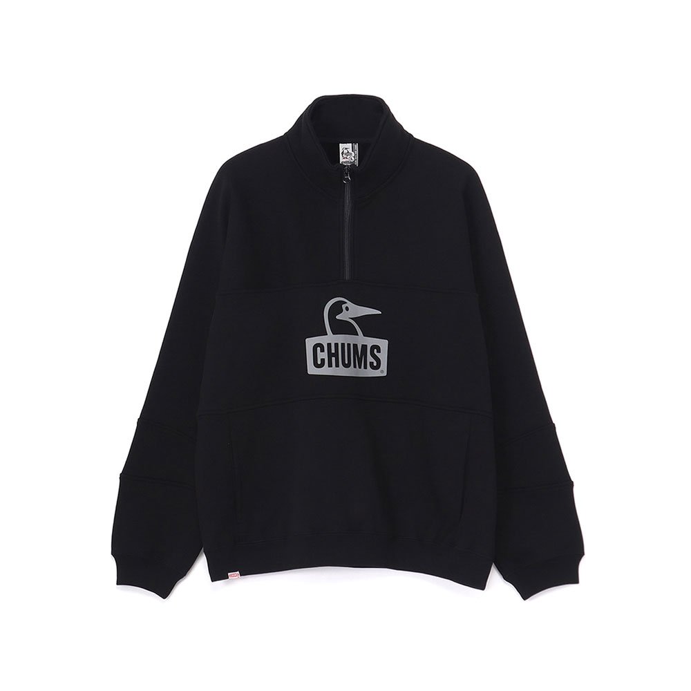 [첨스] Kearns Panel Half Zip Top (BLACK)