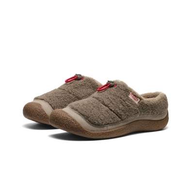 [킨(KEEN)]HOWSER III SLIDE 여성용 (BRINDLE/BRINDLE SHERPA FLEECE)