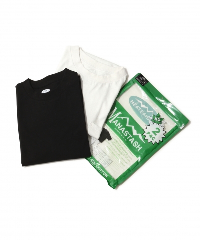 [마나스타시] HEMP PK TEES (2 PACK) (OTHER)