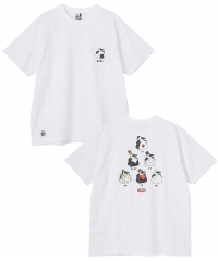 [첨스] Booby Onigiri Friends T-Shirts (WHITE)