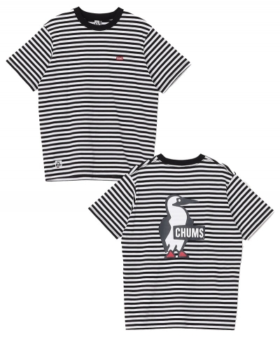 [첨스] Booby Logo T-Shirt (WHITE/BLACK)