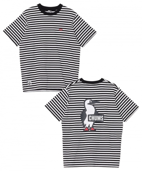 [첨스] Booby Logo T-Shirt (WHITE/BLACK)