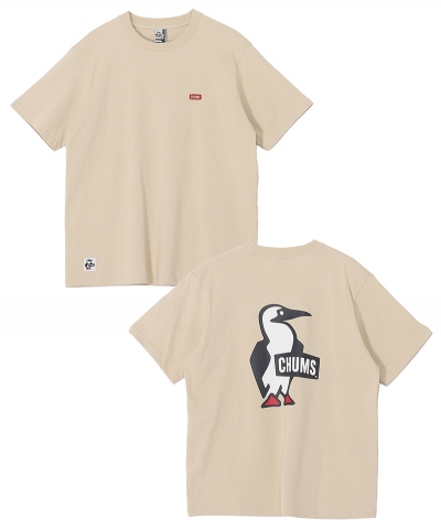 [첨스] Booby Logo T-Shirt (GREIGE)