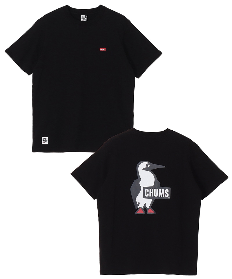 [첨스] Booby Logo T-Shirt (BLACK)