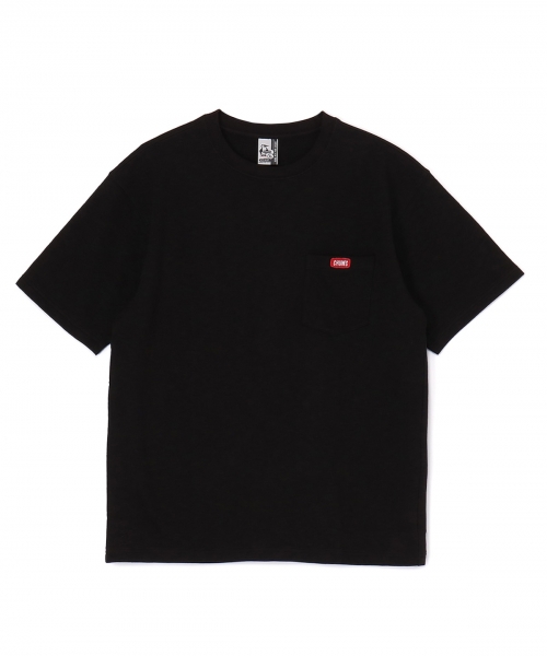 [첨스] Keystone S/S Pocket Crew Top (BLACK)