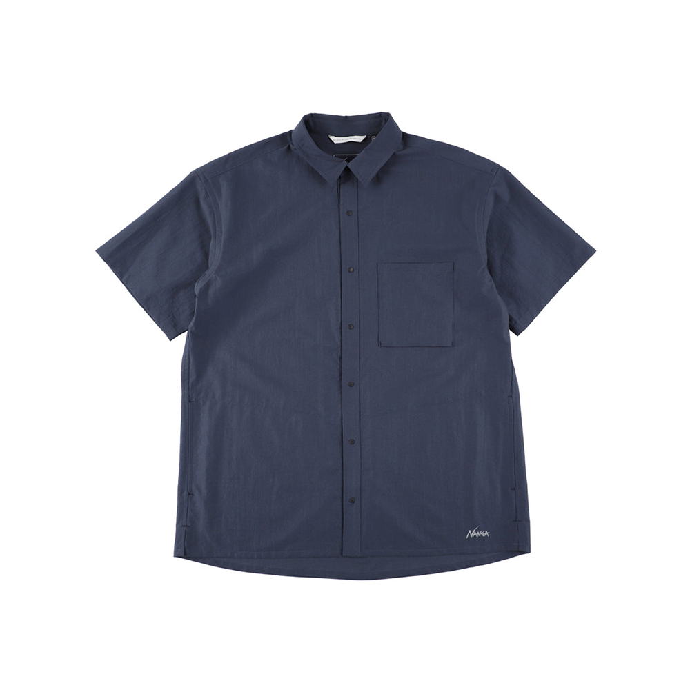 [난가] DotAir&reg; COMFY S／S SHIRT (NAVY)