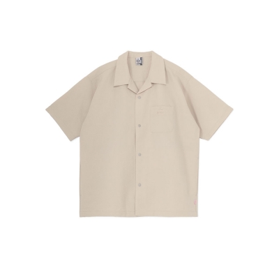 [첨스] Seerchucker Stretch S/S Shirt (GREIGE)