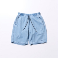 [록스] DENIM STRINGS SHORT (BLEACH)