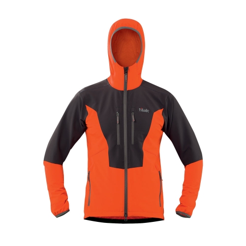 [티락] Trango Hooded Jacket (RED/CARBON)