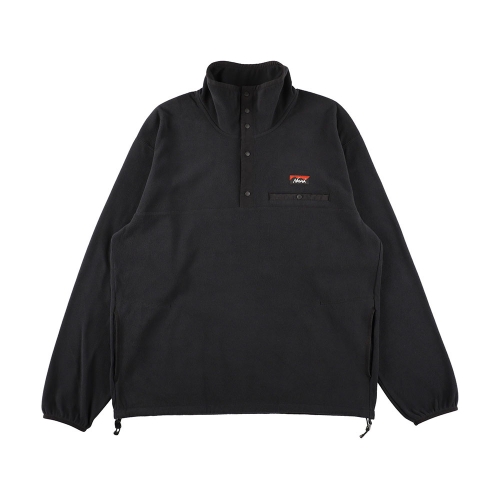 [난가] AIR WARM FLEECE TOPS (BLK)